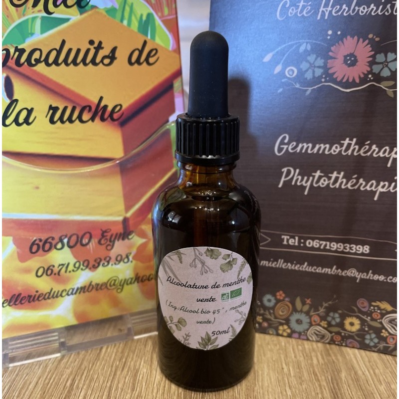 Alcoolature de Menthe verte