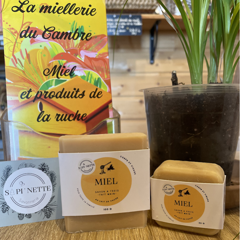 Savon au miel artisanal